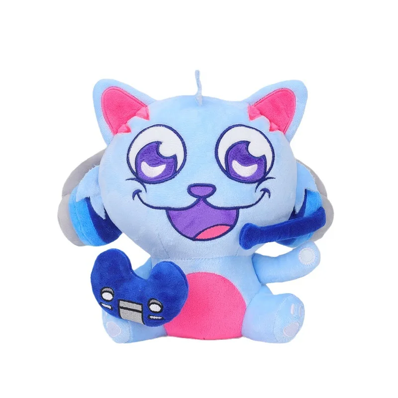 NEWGravycatmanPlushCuteEsportsWolfDollCuteGravyCatManStuffedAnimalsKittyPlushie