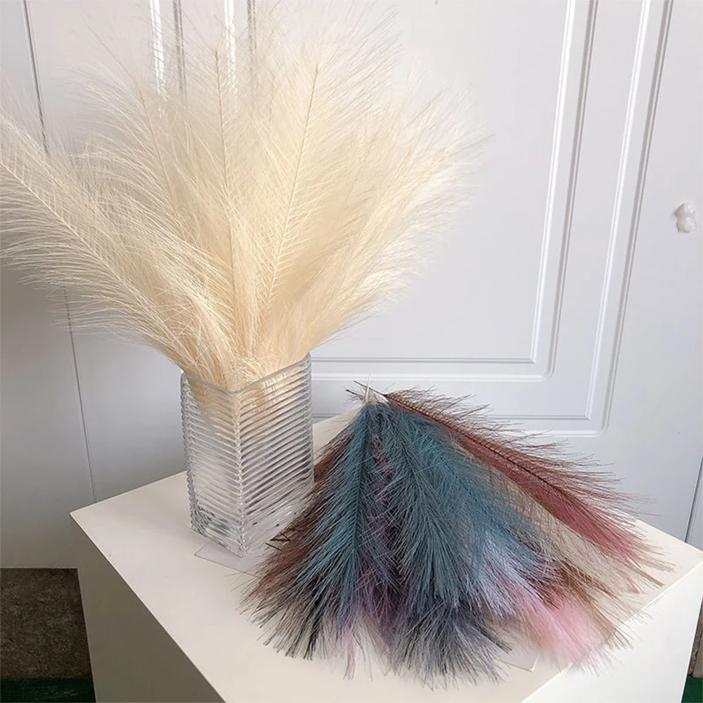 Fluffy Pampas Grass Boho Dewercor Artificial Flower 5