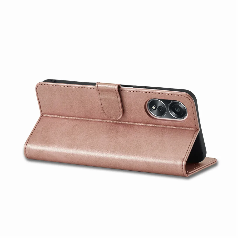 Luxury Leather Wallet Flip Case with Stand and Card Slots