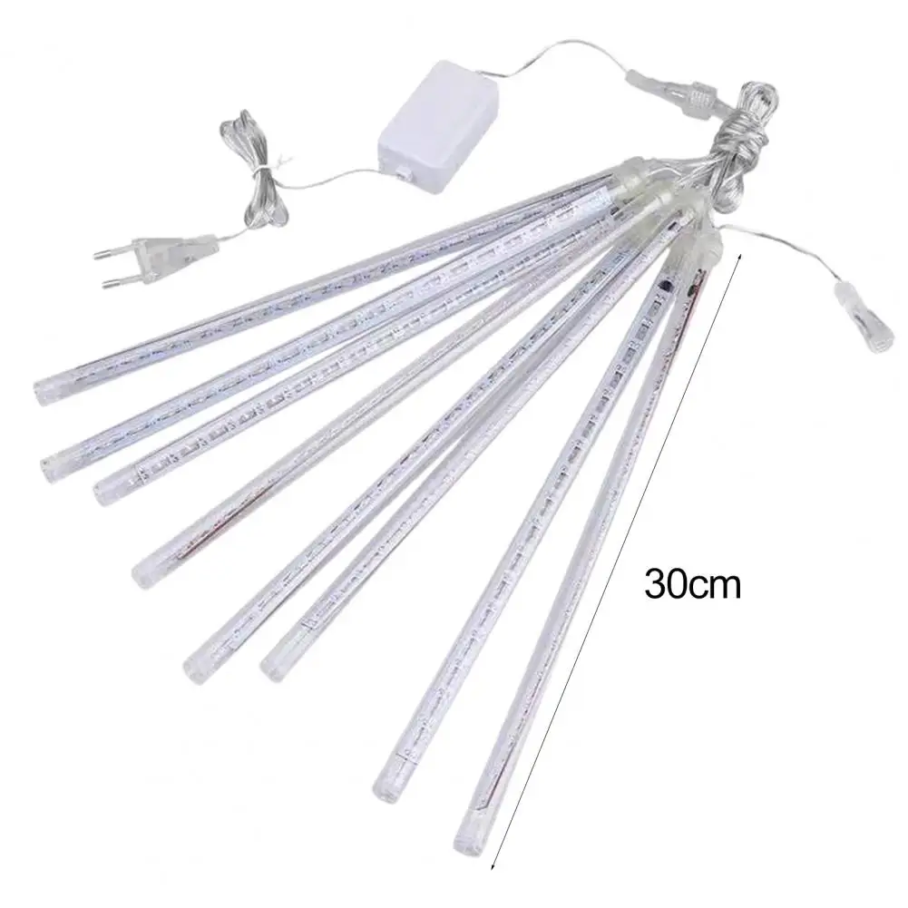 30cm outdoor meteor shower rain 8 tubes led string lights waterproof for christmas wedding party decoration Led Outdoor Lights High Brightness Meteor Shower Rain Lights for Outdoor Christmas Party Decorations Energy-saving Waterproof