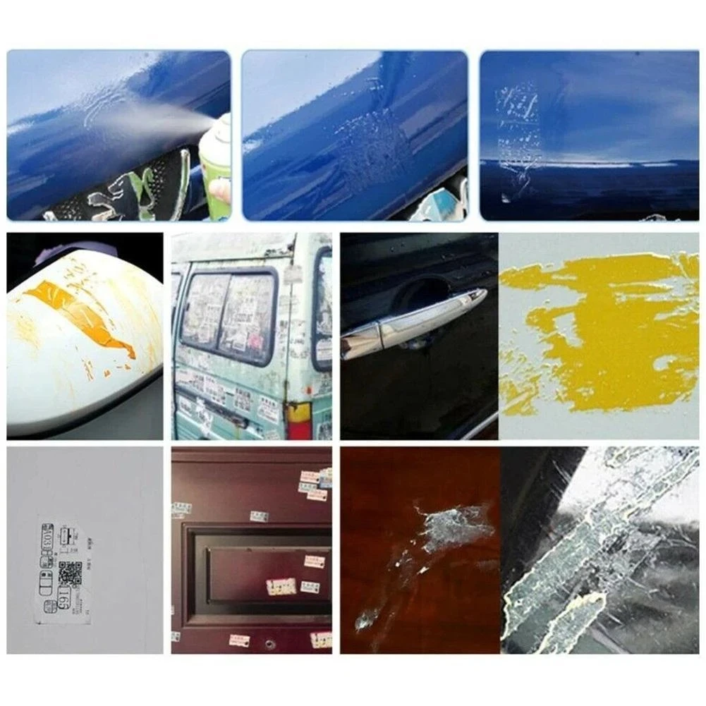 100ml Auto Car Sticker Remover Sticky Residue Remover Wall Sticker Glue  Removal Car Glass Label Cleaner Adhesive Glue Spray - AliExpress