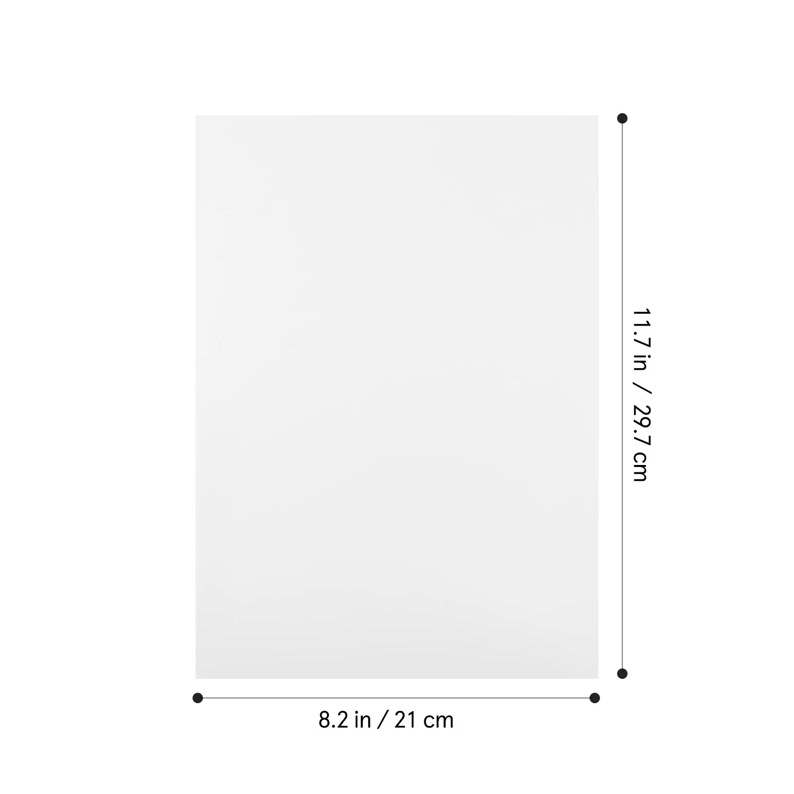 50매 DIY 카드지 180g A4 카드 제작 스크랩북 인쇄 공예용 용지 대량 카드지 흰색 카드지
