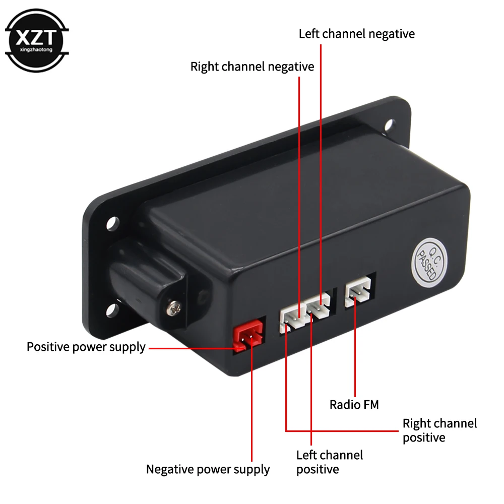 Módulo Bluetooth USB MP3 Para Coche – Con Radio FM, AUX, TF Y Mando A Distancia | Compatible Con Altavoces Y Sistemas De Música