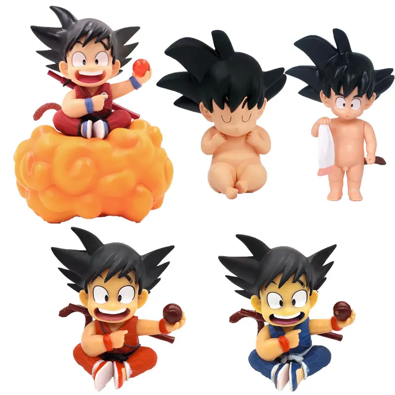 2023new anime dragon ball 20cm filho goku criança goku figuras de ação pvc  estátua coleção postura permanente modelo brinquedos presentes - AliExpress