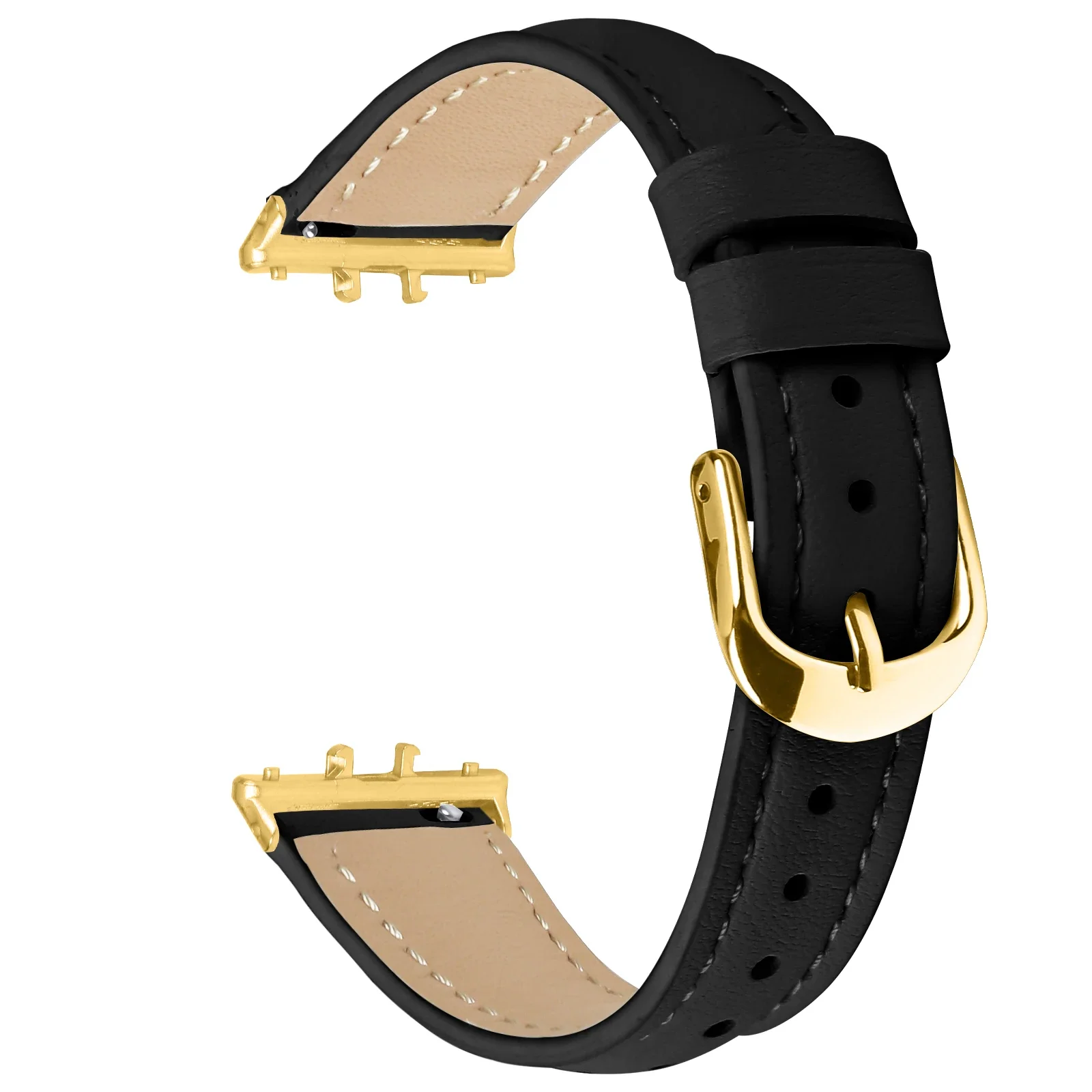 Slim Leather Business Sport Band Replacement Adjustable Wristband