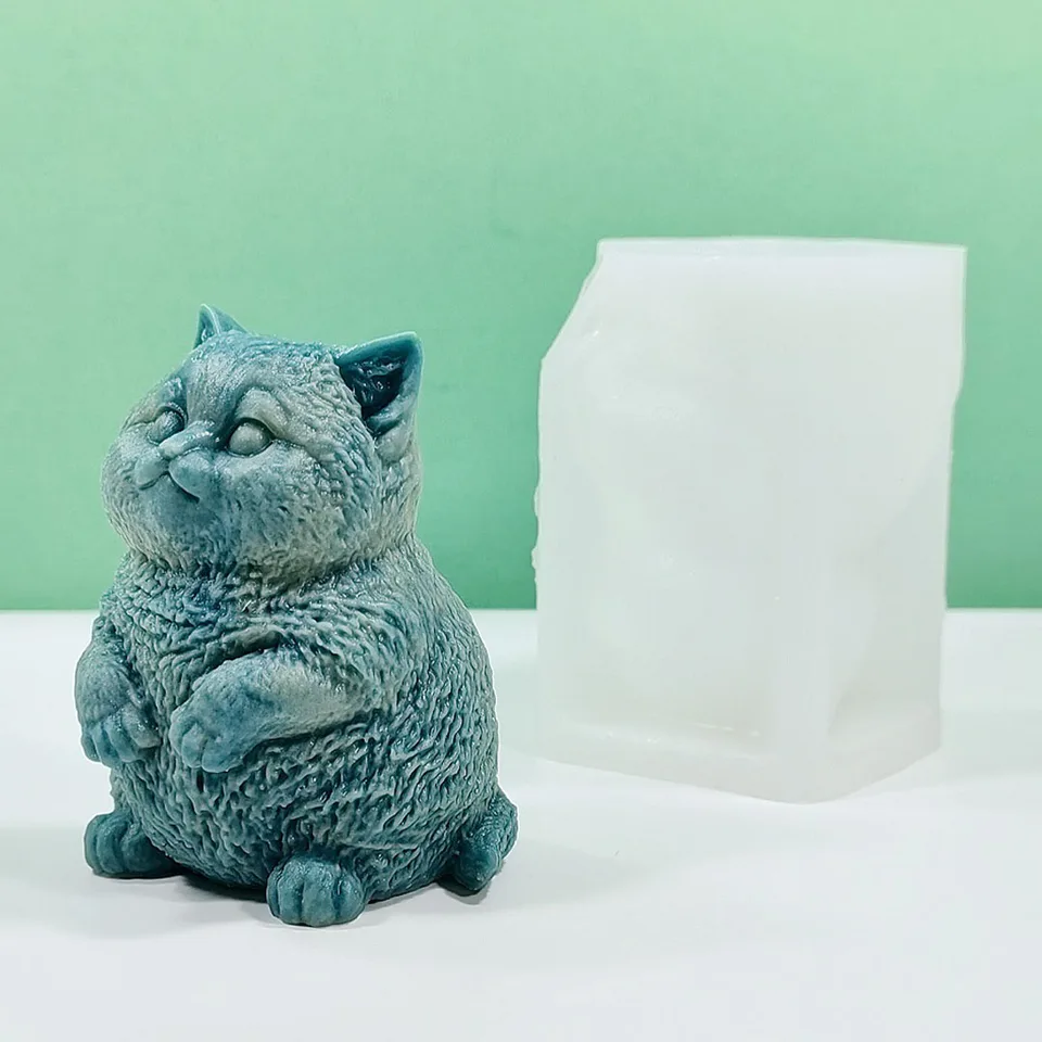 芸術的な猫のためのシリコンキャンドルモールド,石鹸を作るための素敵なキット,チョコレート型,ギフト,家の装飾 - AliExpress 猫 ボウル型  猫 キャンドル型 猫 石鹸型 粘土型 キャンドル作り 型 クラフト用品 3D型 シリコン型 樹脂用 樹脂鋳型 動物型 12 種類動物中国干支石鹸ベーキングモールド かわいい石鹸型キャンドルモールドケーキキャンドルモールド装飾 石鹸ギフト