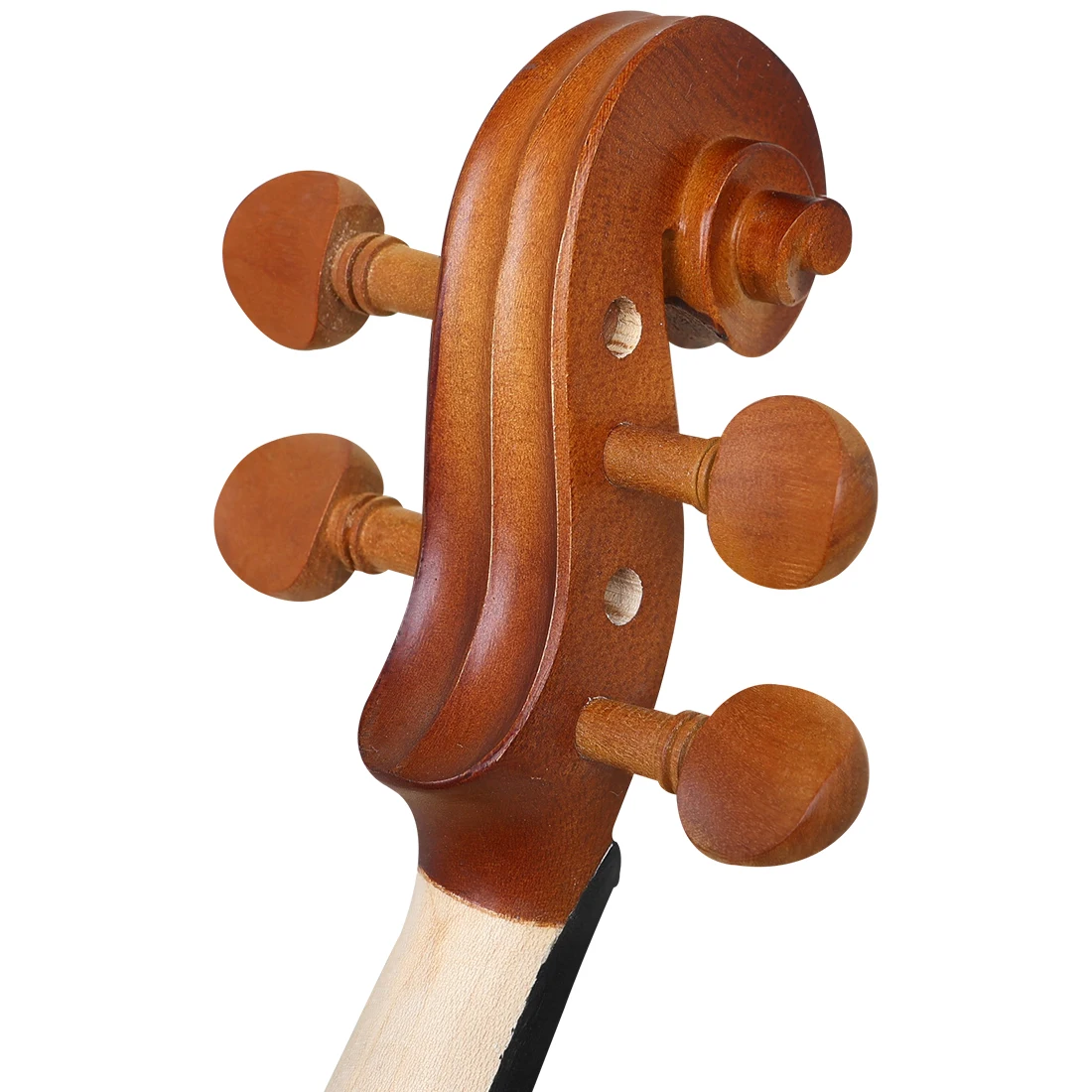 AV-213 4/4 Violine Tiger Muster Sperrholz Violine Set Saiteninstrument Akustische Klassische Geige Mit Fall Musikinstrument Teil – Detail 8