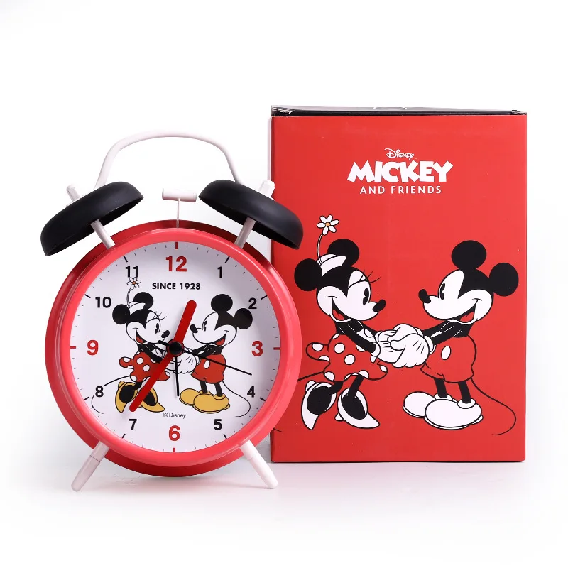 Disney Children Alarm Elsa Mickey Snow White Dormitory Night Light Alarm Clocks