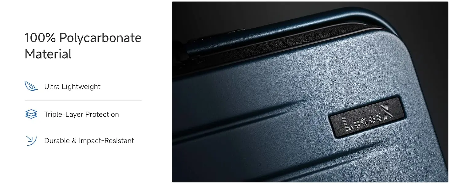 hard case check in luggage bag