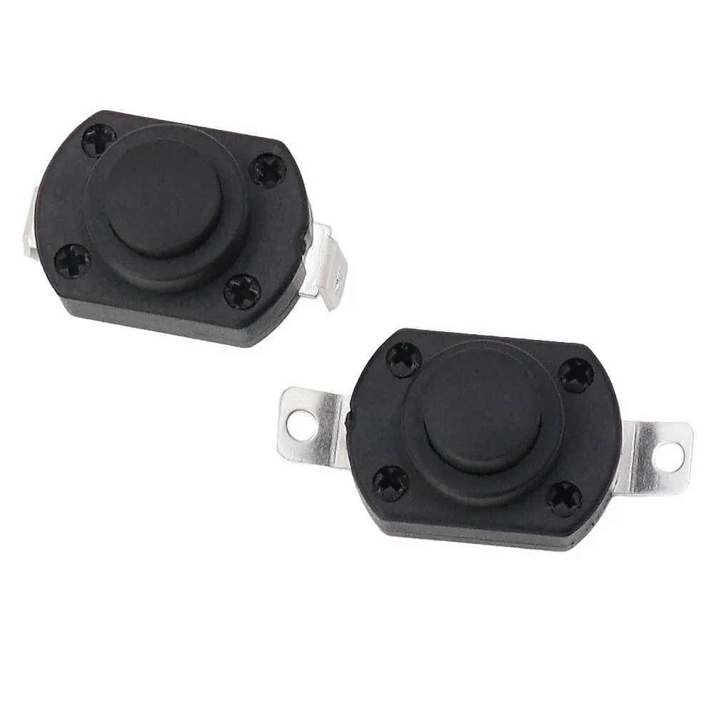 10pcs KAN-9 Latching switch 2fee 3A/6A/10A Flashlight button
