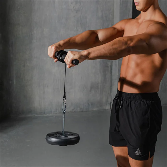 Fitness Forearm Trainer Strengthener Wrist Blaster Gym Hand Gripper Strength Triceps Exerciser Weight Lifting Rope Waist Roller Fitness Forearm Trainer Strengthener Wrist Blaster Gym Hand Gripper Strength Triceps Exerciser Weight Lifting Rope Waist Roller
