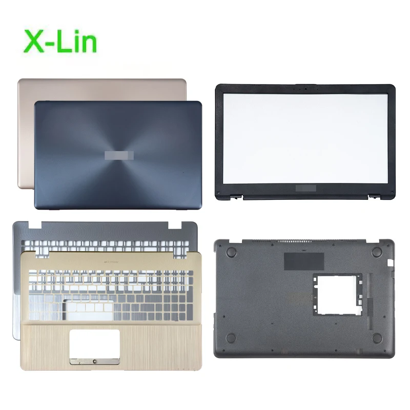 

For ASUS X542UR FL8000U A580 F580 laptop screen back cover front bezel palm rest bottom shell upper lower case