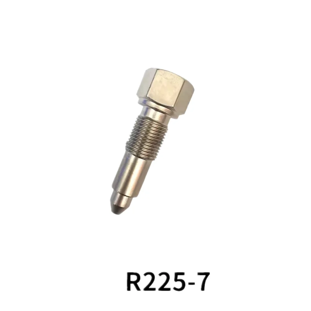 For Sany SY 75 135 195 205 215 225 245-8-9 Hyundai R55 60 80 150 215 225-5-7-9 Tighten The Grease Nipple Of The Oil Cylinder