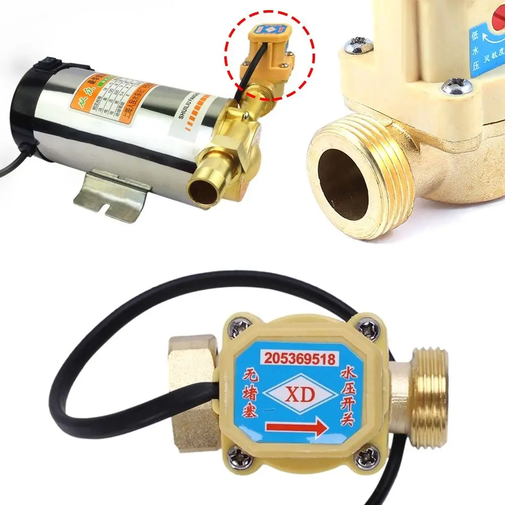 120W Pump Flowmeter 26mm 3/4 PT Thread Water Flow Sensor Water Flow Switch