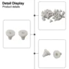 50pcs Replacement Shower Head Nozzles Spray Hole Silicone Nozzle White For 4mm Opening Size Shower Head Replace Parts 6