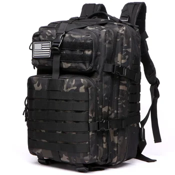1000D Nylon Waterproof Outdoor Military Rucksacks Tactical Sports Camping Hiking Trekking Fishing Hunting Bag Backpack 25L/50L 1