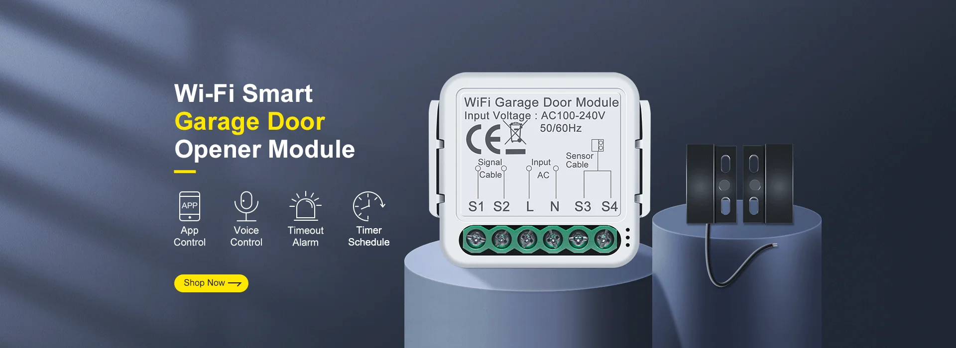 Smart Plug with Energy Monitoring (20A) - WiFi - Genie Automata