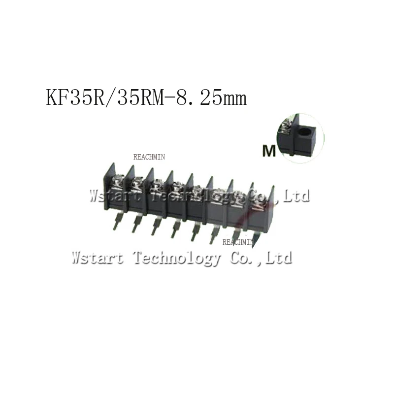 Kf35r/35rm8.25mm Barrier Terminal Blocks Pitch 8.25mm Brass Connector 300v 30a Terminal
