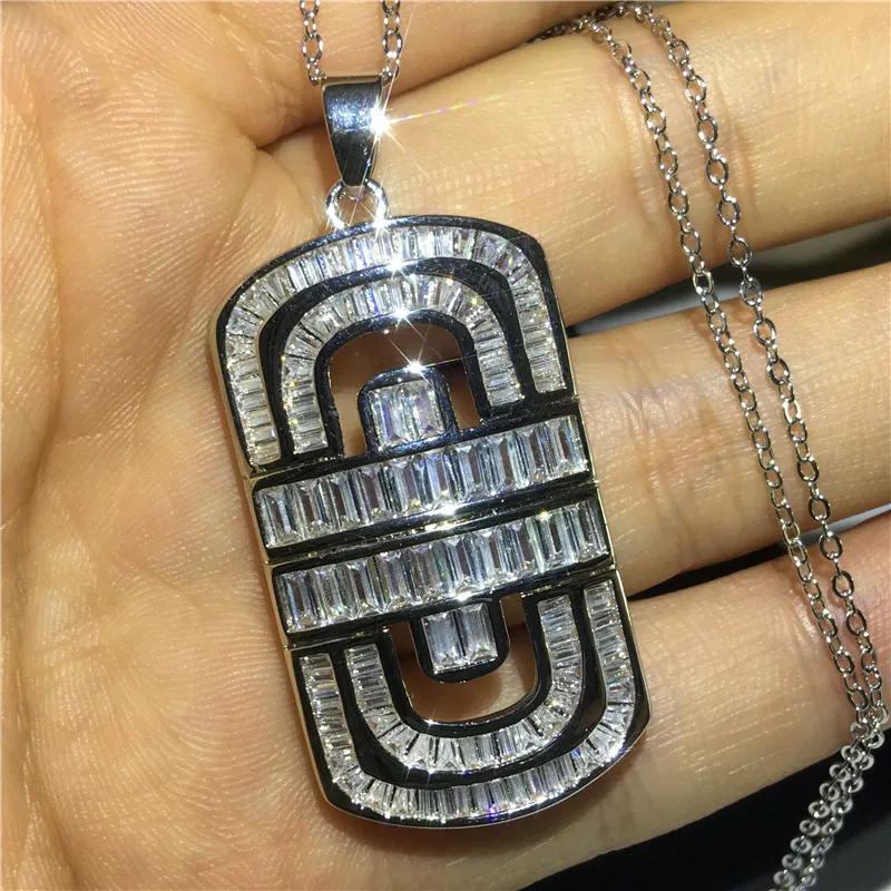 choucong 22 Styles Luxury Cross Pendant AAAAA Cz 925 Sterling