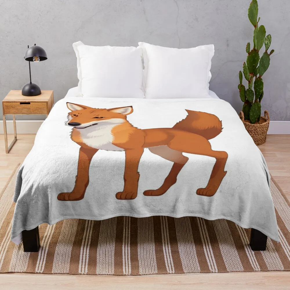 

Динамическое дикое одеяло Dhole, летнее одеяло для косплея