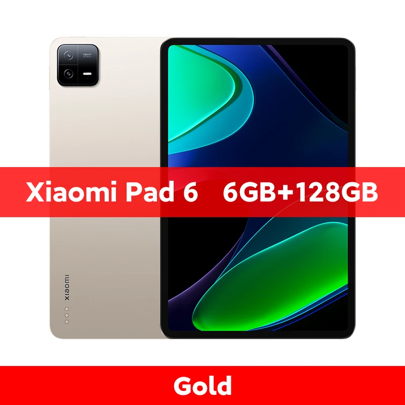 Xiaomi Pad 6, Tablette, Version Globale, 128 Go/256 Go, Processeur  Snapdragon 870, 144Hz WQHD+, 8840mAh, 33W, Charge Rapide - AliExpress