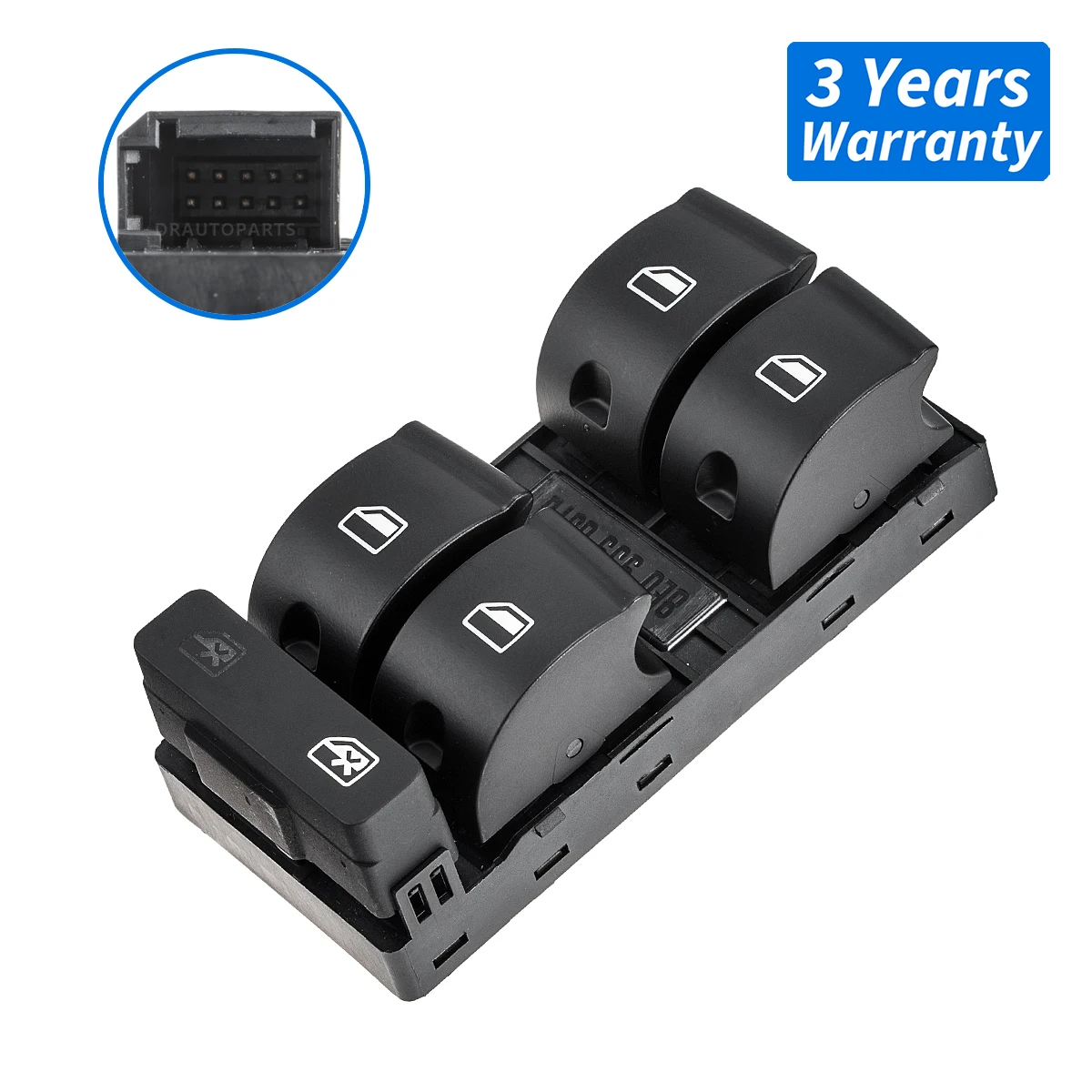 

Master Window Control Switch 8E0959851D,8E0959851B,8E0959851B5PR,8E0959851D5PR For SEAT Exeo 1.6/1.8T/2.0T 2008-2013