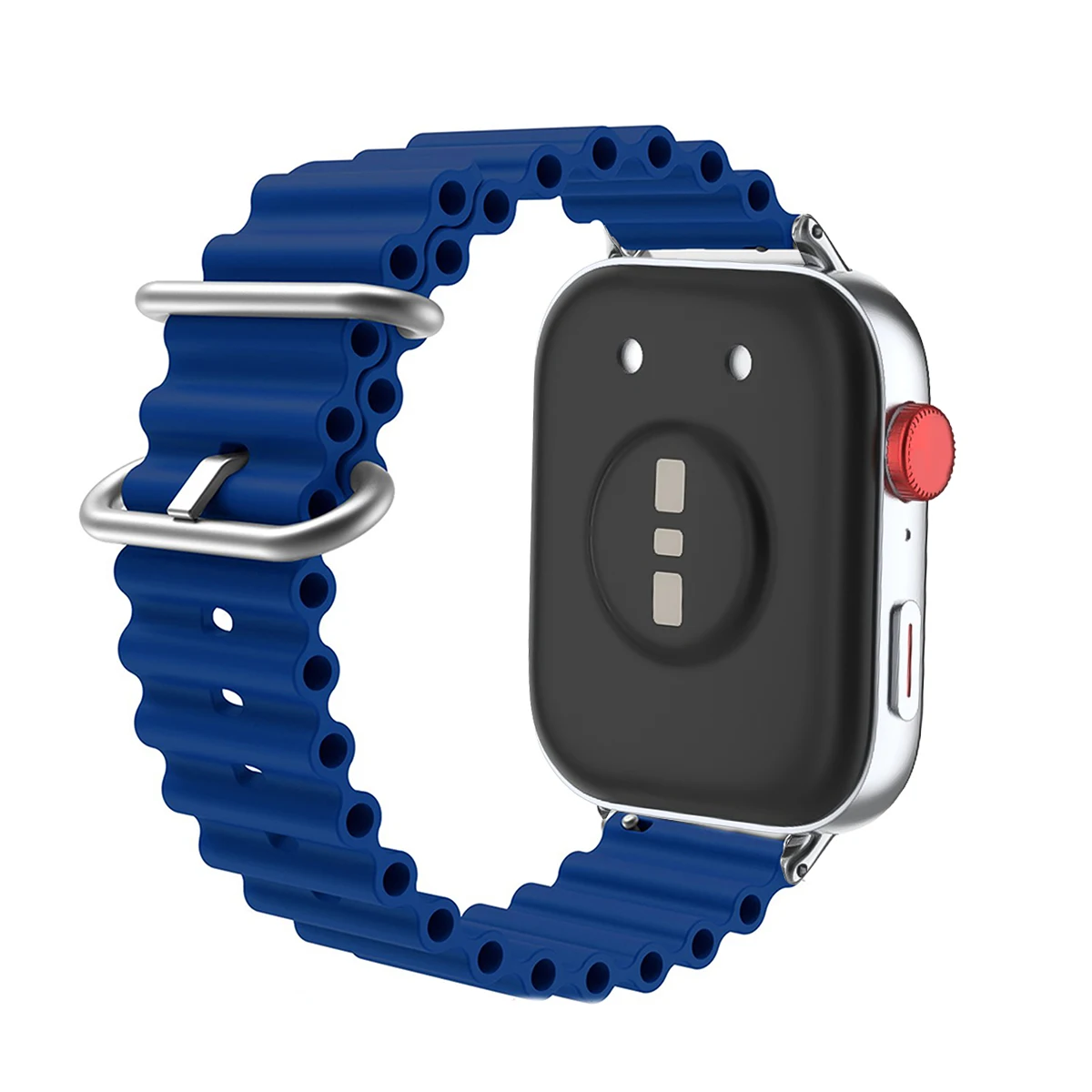 Bracelet Acier Inoxydable Pour Xiaomi Smart Band 10/9/8 - Sangle Métal Ajustable 13.5-20 Cm, Couleur Argent - Remplacement élégant Pour Homme/femme