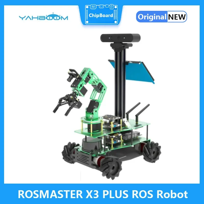 

ROSMASTER X3 PLUS ROS Robot Python Programming For Jetson NANO 4GB/Xavier NX/TX2 NX/RaspberryPi 4B