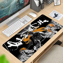 Bonito anime azur lane mouse pad rosa grande animação gamer teclado antiderrapante tapete de mesa adequado para acessórios de computador de escritório