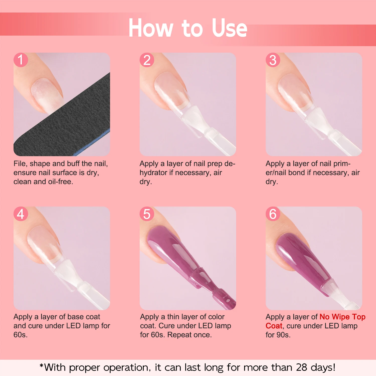 No Wipe Glossy Gel Nail Polish gel nail polish gel nail art set gel nail varnish 15ml Top Coat High Glossy Soak Off Need Cured for Home Salon Manicure Pedicure
