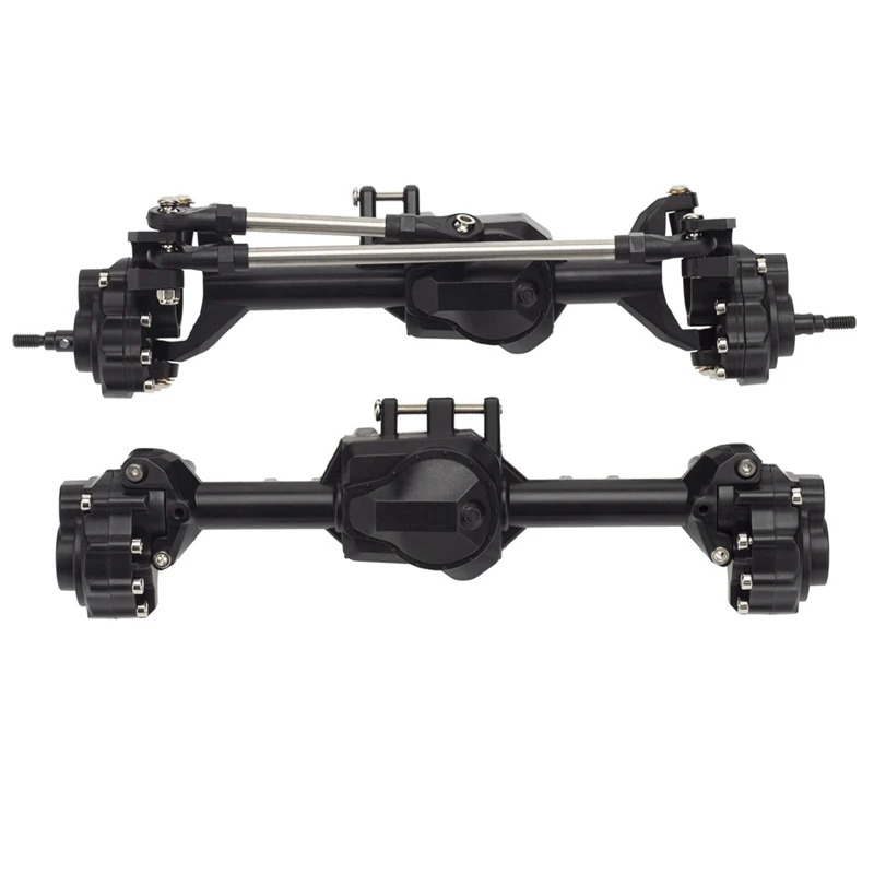 

Metal Integrated Front And Rear Portal Axle Housing Set For Traxxas TRX4 TRX-4 1/10 RC Crawler Car Upgrade Parts