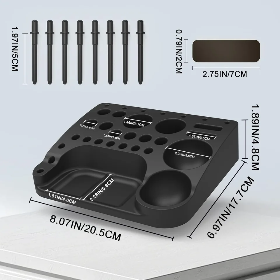 Fly Tying Tools Fly Tying Tool Kit Desktop Organizer Supplies Storage Rack  Fly Tying Kit