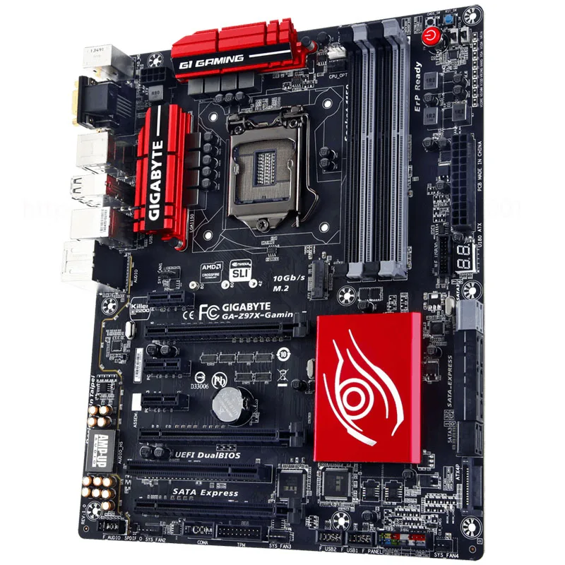 기가바이트 Z97X 게이밍 7 컴퓨터 마더보드, USB3.0, SATAIII, LGA 1150, DDR3, Z97 데스크탑 메인보드