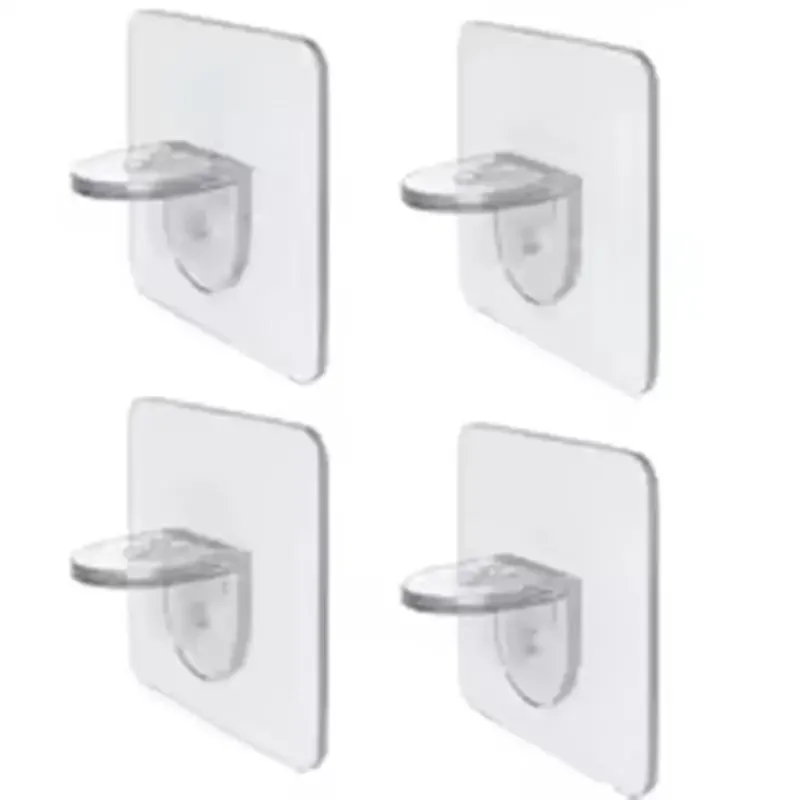 Shelf bracket adhesive nail self-adhesive wardrobe shelf bracket clip wall hanging bracket partition non punching strong bracket