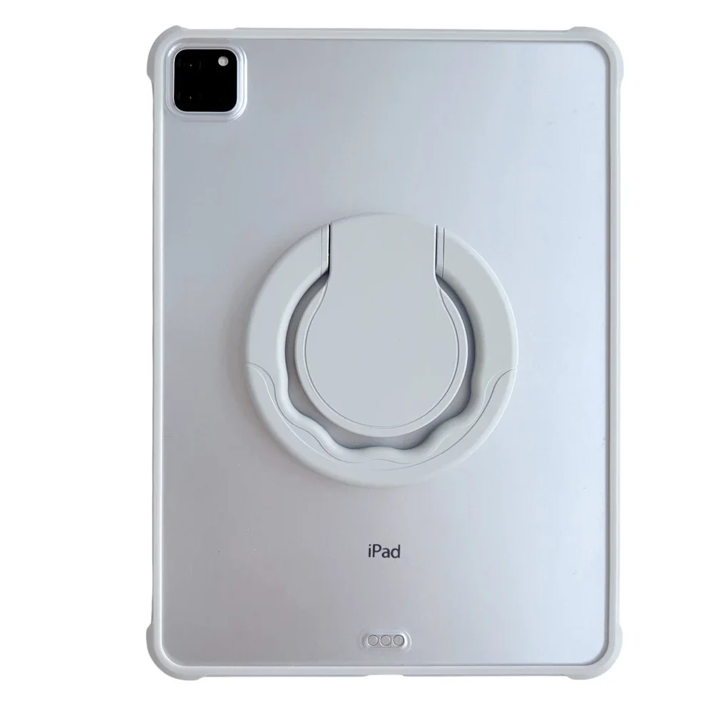 360° Rotating Transparent Matte Shockproof Tablet Case