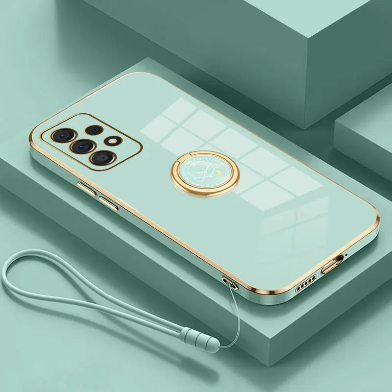 A33 5G Custodia Per Cordino Custodia Per Supporto In Corda Per Samsung Galaxy A33 Custodie Per Samsung A33 Soft Coque Fundas A33 5G A53 A52 A72 A32 4G