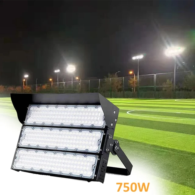 كشافات كشافات ملاعب LED 250 وات 500 وات 750 وات كشافات إضاءة ميدانية إضاءة  خارجية كفاءة عالية 140lm/ث لعد كرة السلة - AliExpress