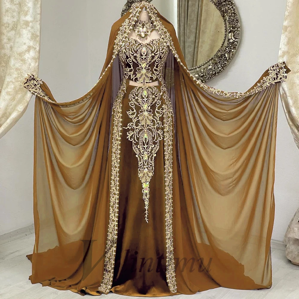 فساتين Valintimu الفاخرة المخملية للنساء 2025 عباء...