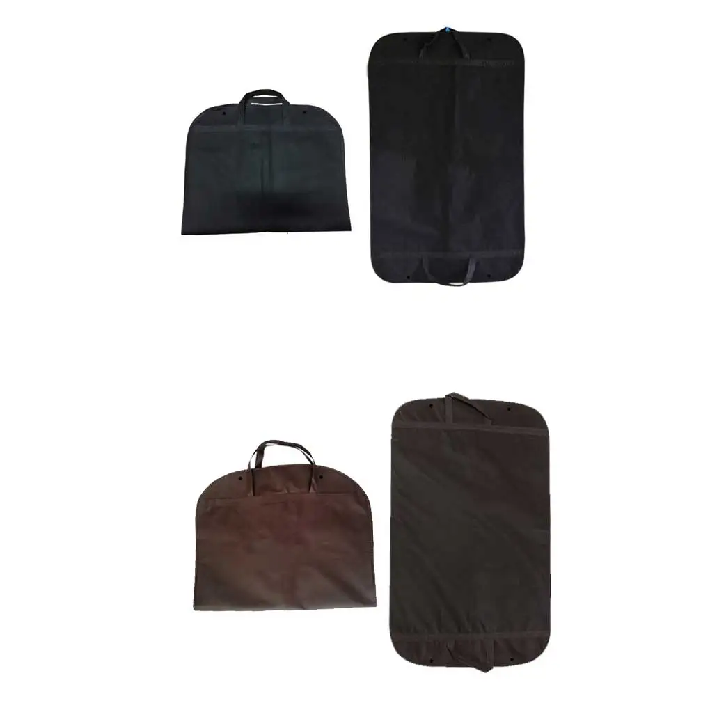 의류 보관 가방 옷장 정장 긴 드레스 교수형 캐리어 방진 부직포 보호기 재사용 가능한 휴대용 먼지 커버