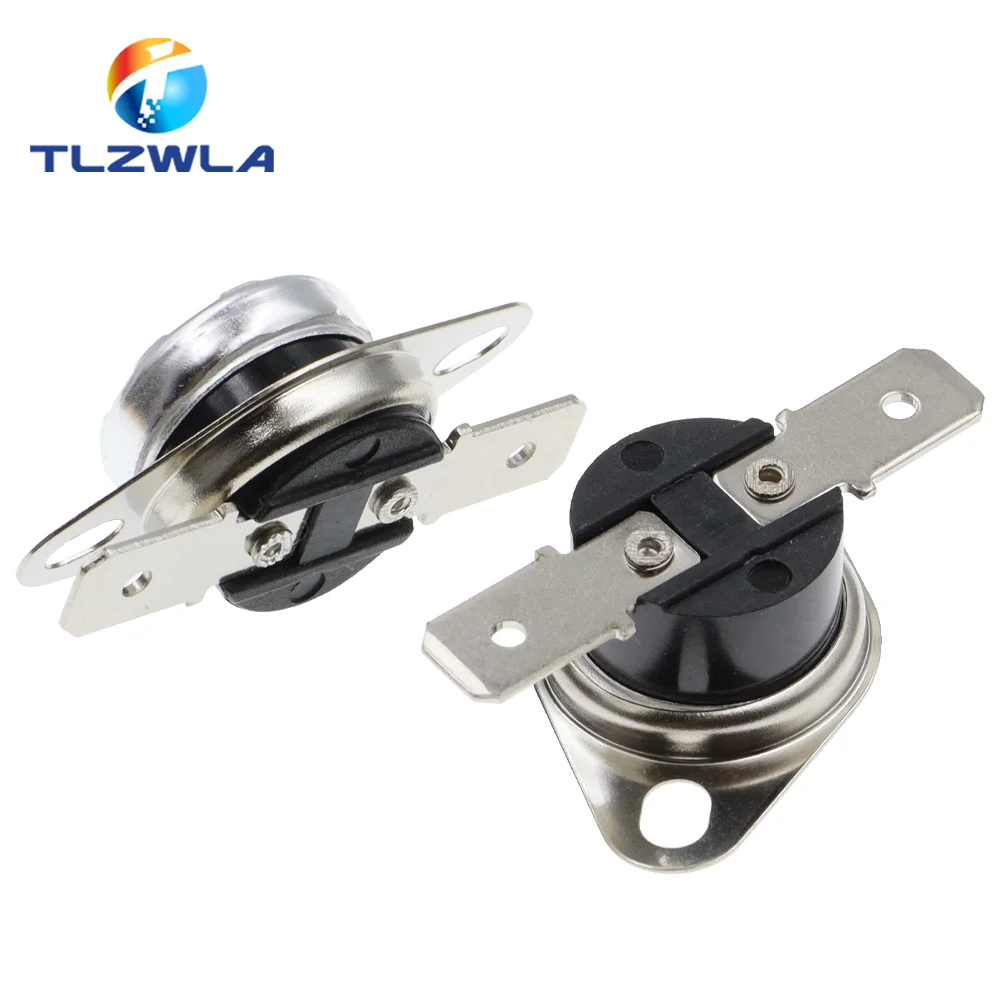 Temperature switch 1PCS normally open KSD301 10A 250V 0-160 degree normally closed bakelite KSD-301 thermostat sensor 50 60 65