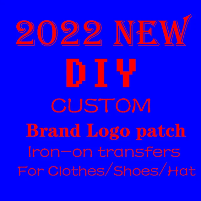 Custom Brand Logo Thermal Stickers On Clothes Small Logo Clothes Sickers  Iron On Transfers Heat Transfer Pvc Patch for Clothing - AliExpress