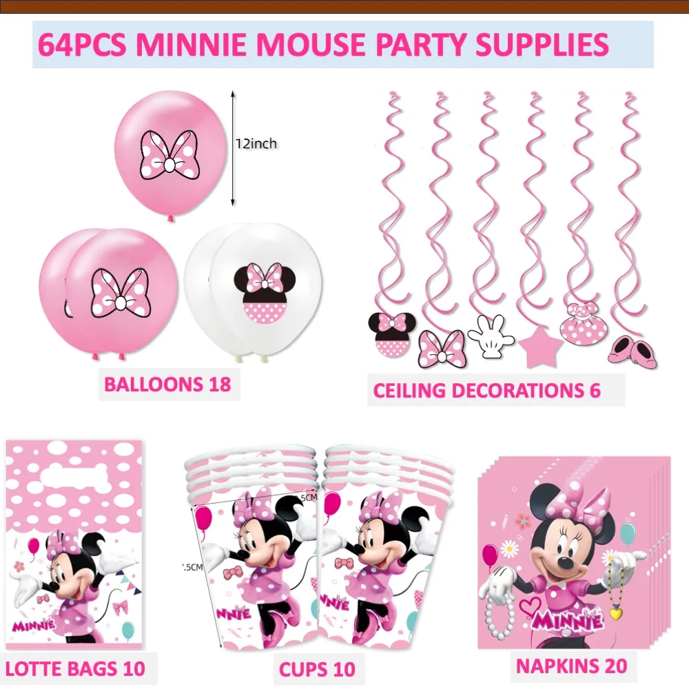 

Набор для воздушных шаров «Минни Маус»