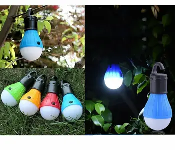 Camping Hanging LED Light Bulb Tent Fishing Outdoors Work Emergency Decoration Lamp RV Camper Car Accessories Universal 4