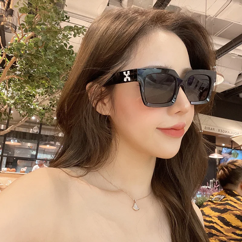 Polarized Sunglasses Vintage Sunglasses Square Small Frame Printed Women's Men's Outdoor Model UV400 Retro 1 Pair