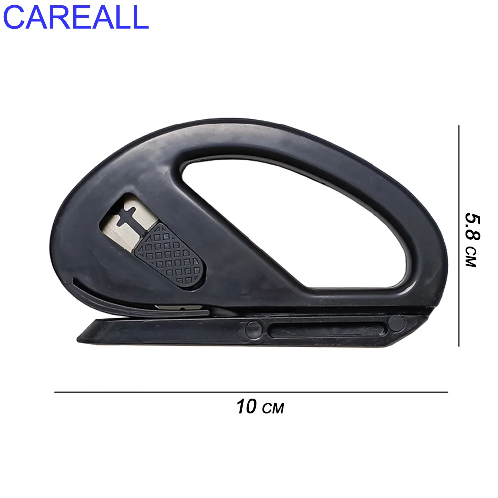CAREALL Safety Vinyl Cutter Car Wrap Carbon Fiber Film Zippy Snitty Utility Knife Window Tint Decals Wallpaper Cutting Tool car wrapping tools automotive film tools utility cutter knife