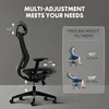 FLEXISPOT Upgraded OC6 500LBS Big and Tall Office Chair Heavy Duty,4D Armrest Mesh Ergonomic Home Office Chair with High Back 6