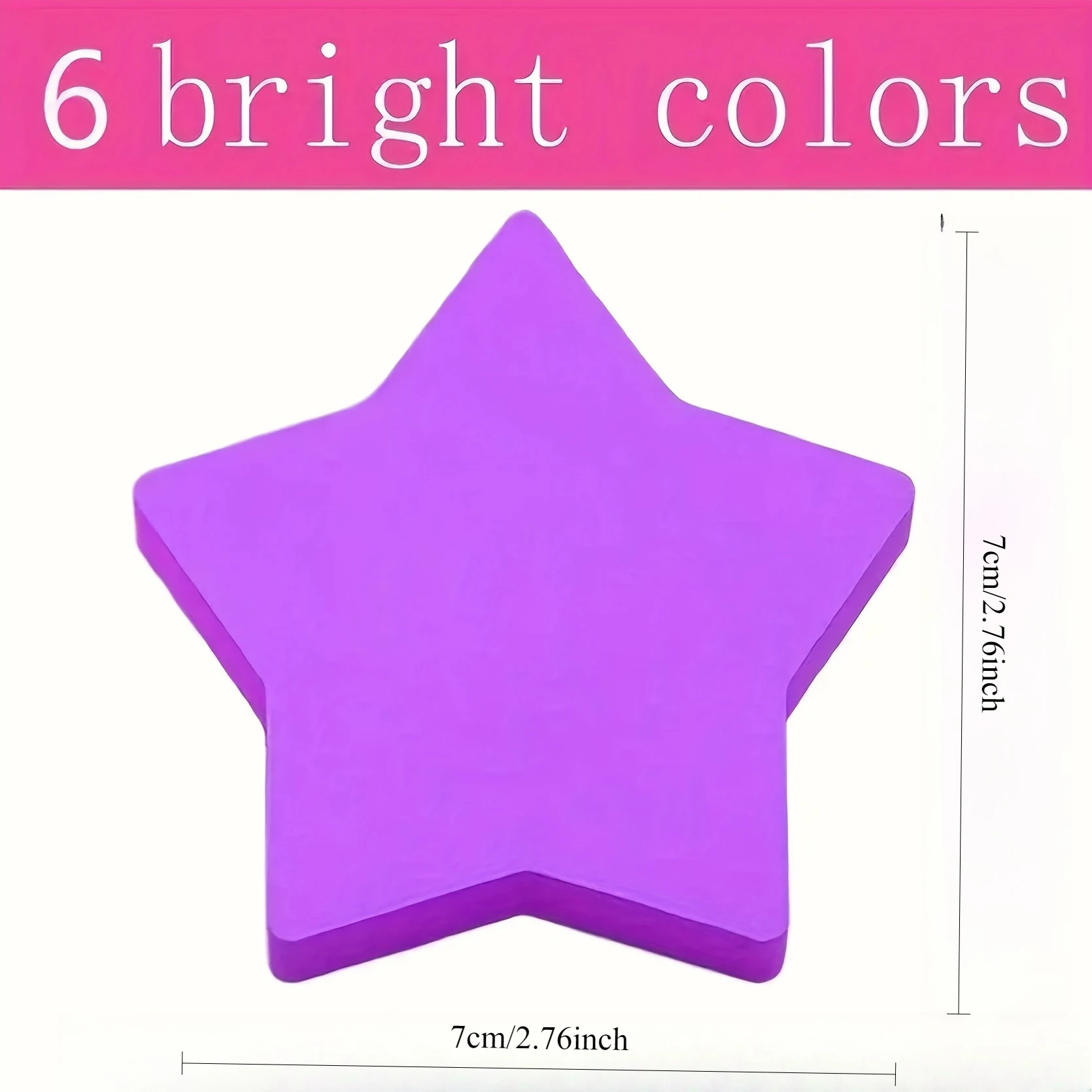 Vibrant Colored Star Stickers - Self-Adhesive, 180 Sheets for Creative Use in Schools, Offices, and Home