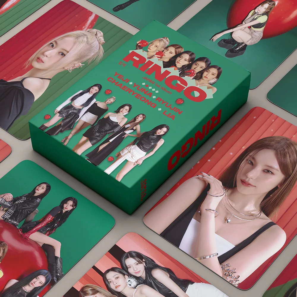 55 Pz/Set Kpop Itzy Lomo Cards Foto Hd Di Alta Qualità Nuovo Album Rinlo Photocard Lia Yeji Yuna Ryujin Fans Collection Gift