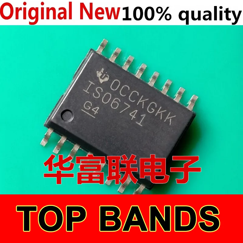 

10 шт, ISO6741DW, ISO6741, стандартный чипсет, новый оригинальный