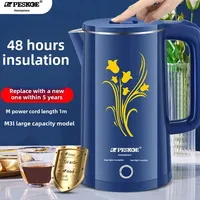 Stainless Steel Automatic Half-Sphere Boiling Water Kettle Family Use Energy-Saving Insulated Thermal Electric Water Pot 1
